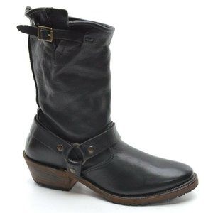 Vintage Shoe Eliza Harness Engineer Boots 6 M New